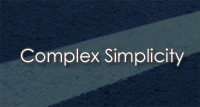 Complex Simplicity